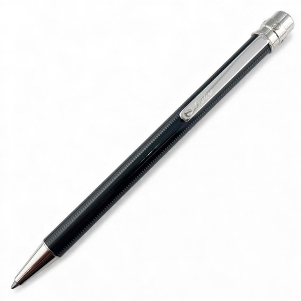 Cartier Santos de Cartier Twist Ballpoint Pen Black Silver Made